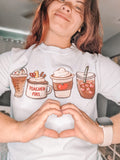Teacher Coffee Fuel Tee