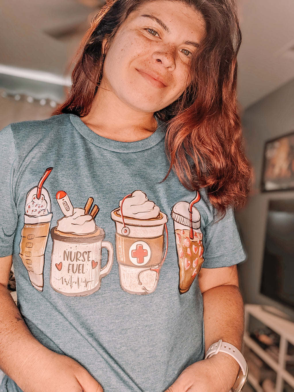 Nurse Coffee Fuel Tee