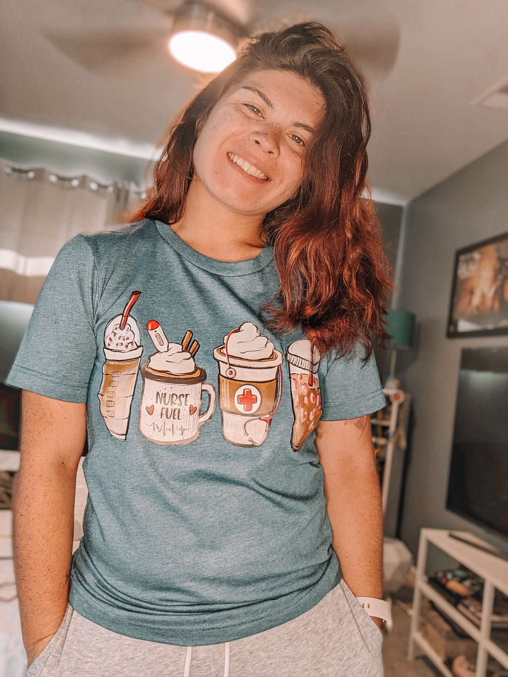 Nurse Coffee Fuel Tee