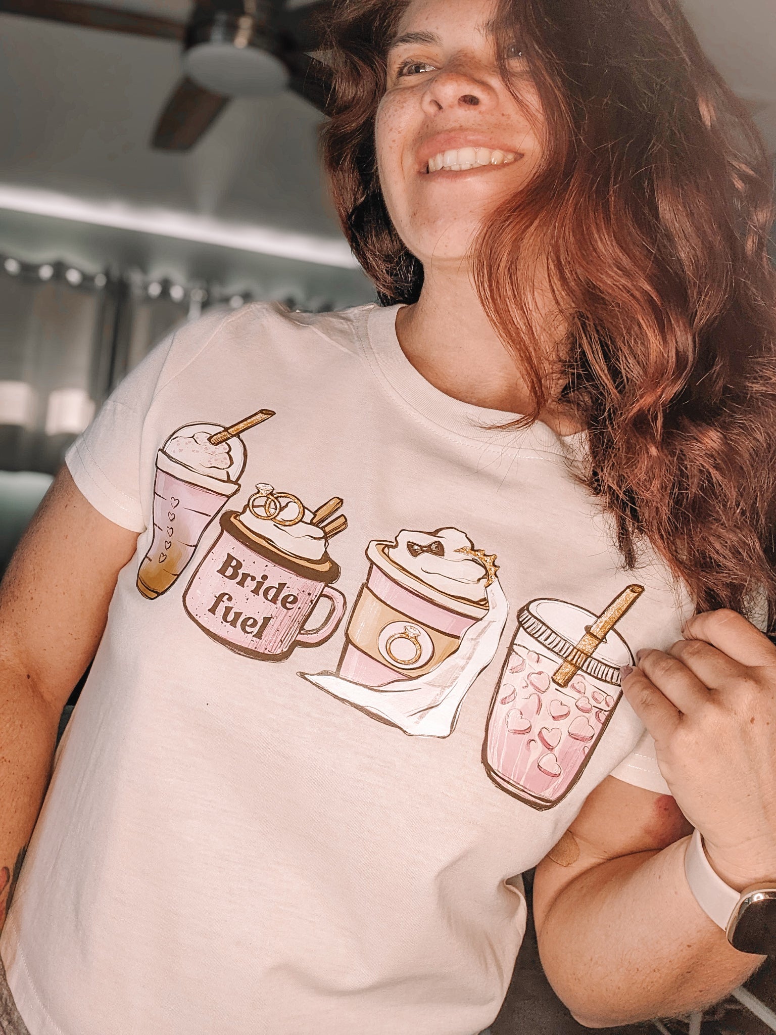 Bride Coffee Fuel Tee