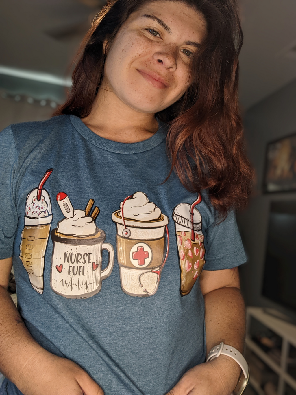 Nurse Coffee Fuel Tee