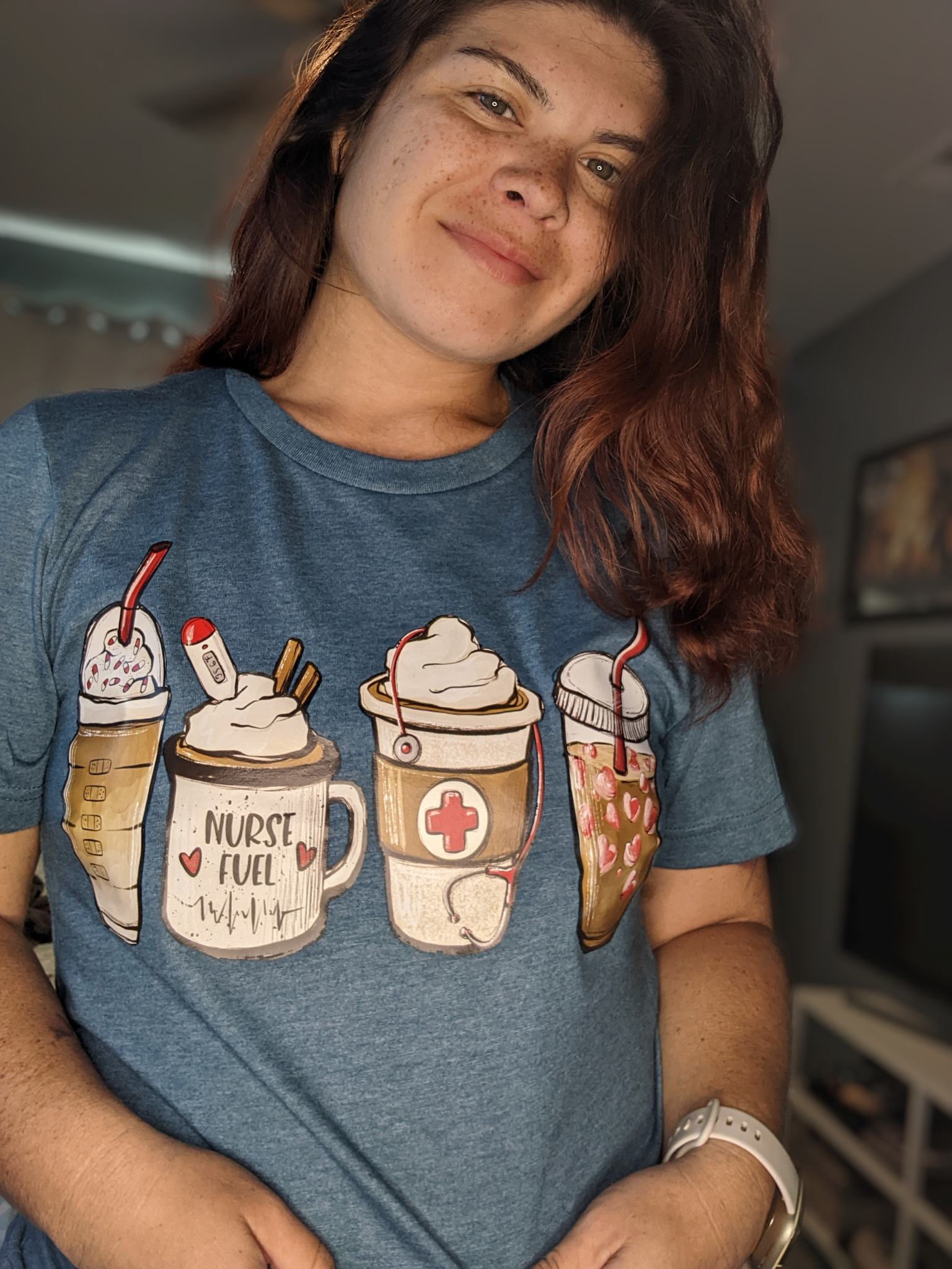 Nurse Coffee Fuel Tee
