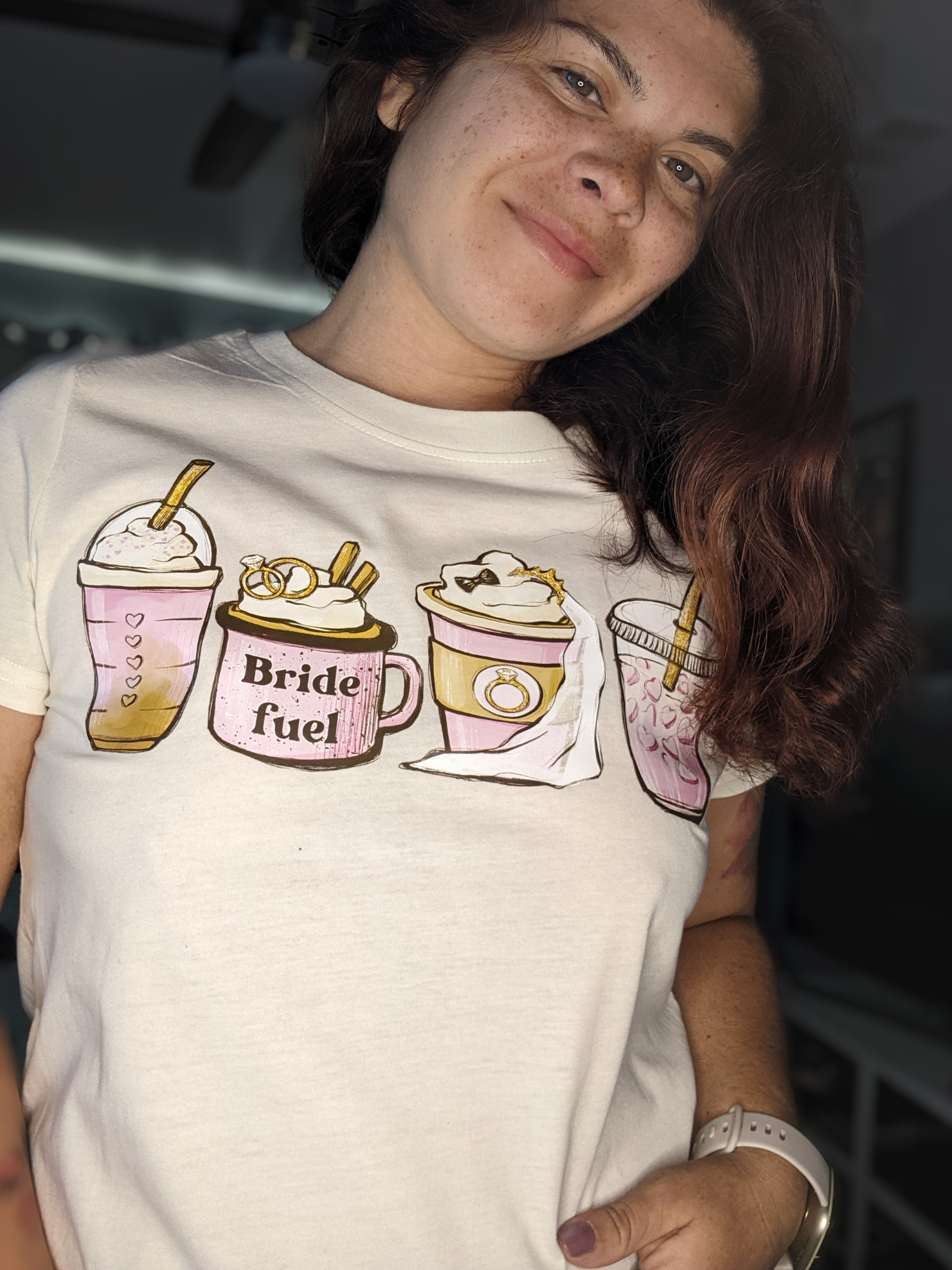 Bride Coffee Fuel Tee