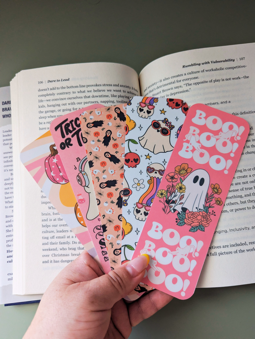 Spooky Bookmarks