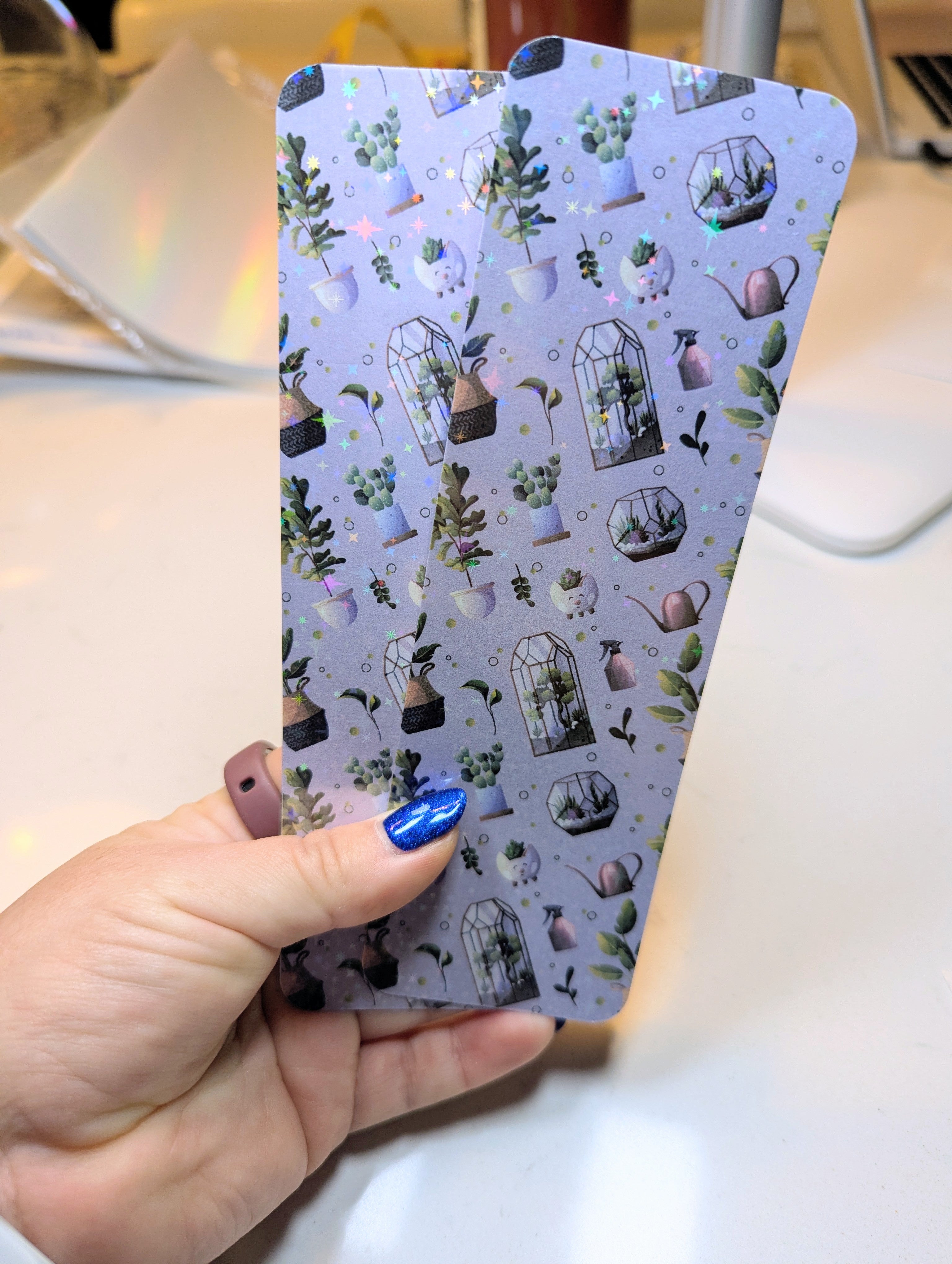 Purple Growth Bookmark